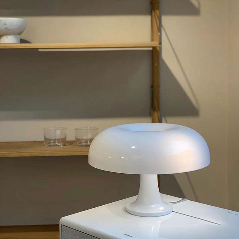 White Mushroom Table Lamp