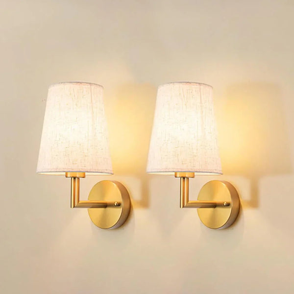 Wireless Fabric Wall Light (2-Pack)