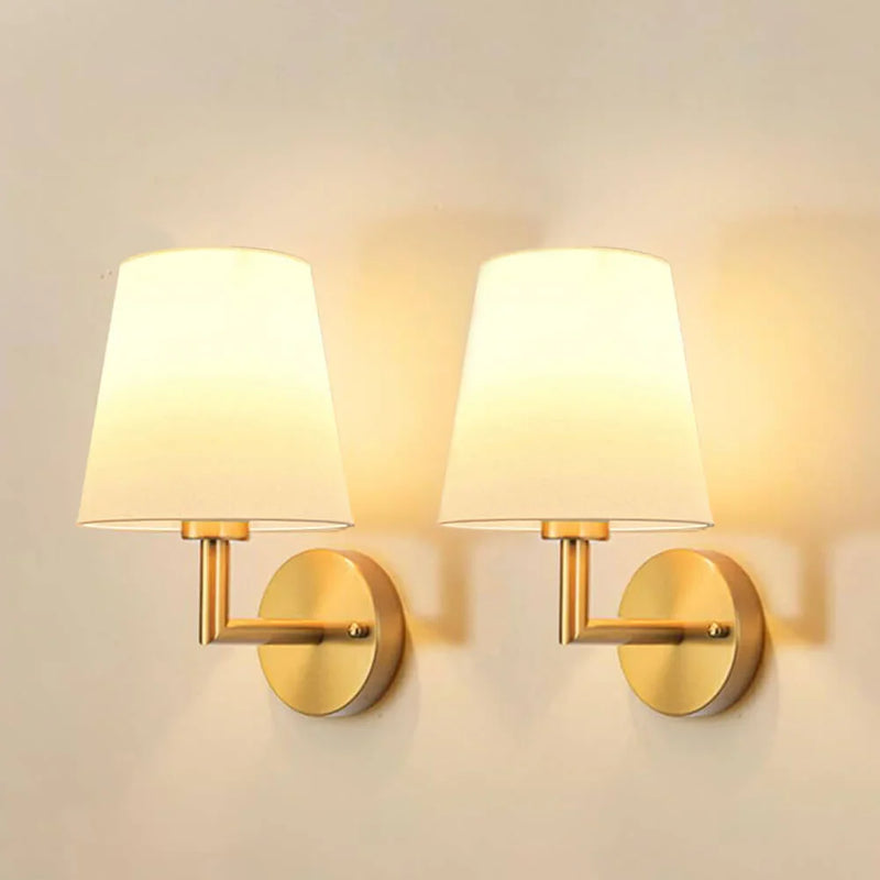 Wireless Fabric Wall Light (2-Pack)