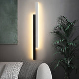 Long strip wall light