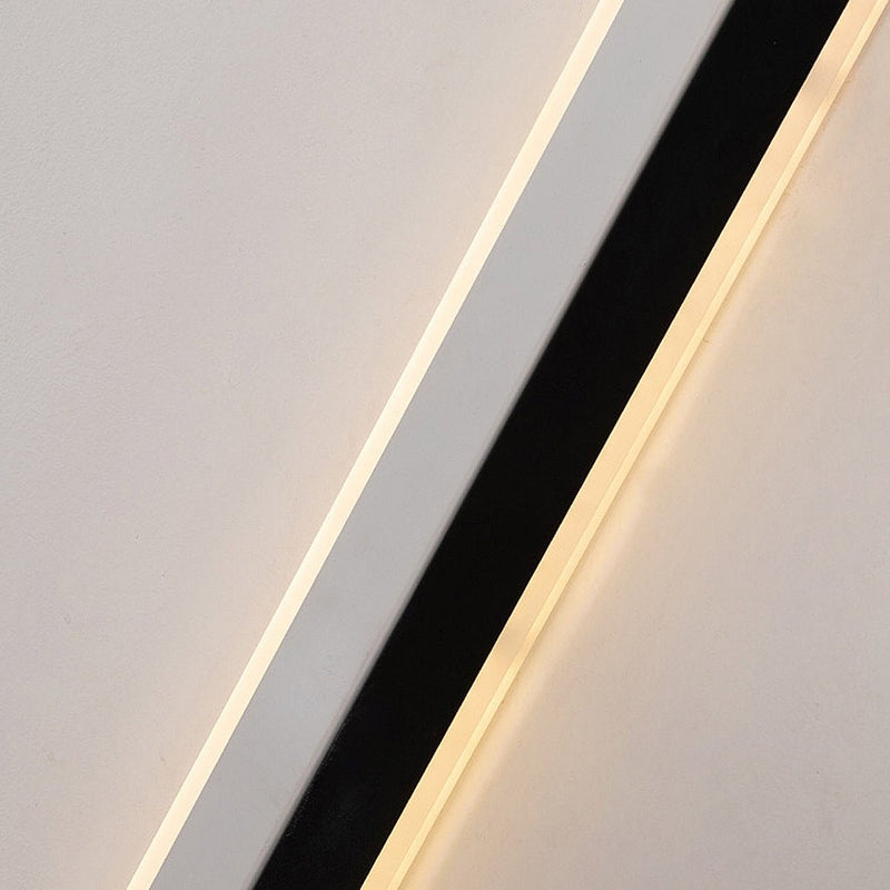 Long strip wall light