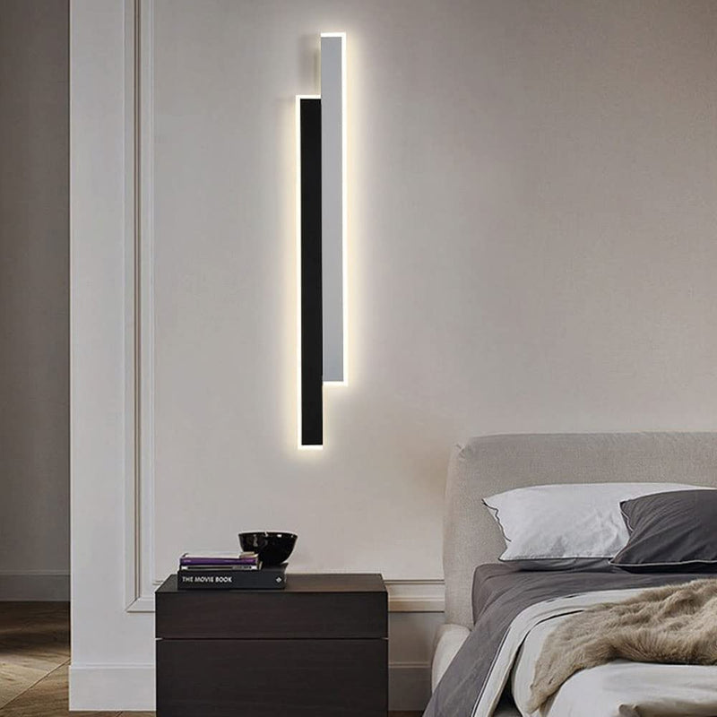 Long strip wall light