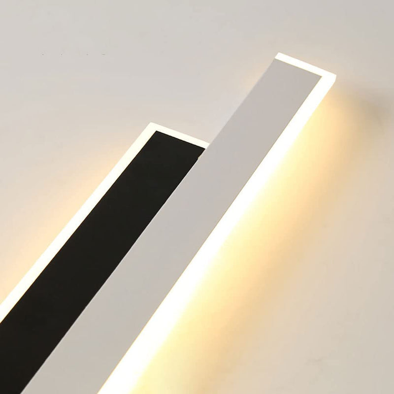 Long strip wall light